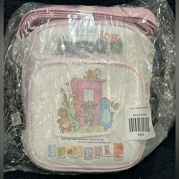 NWT Loungefly Disney’s Aristocats deluxe crossbody bag - Picture 6 of 7
